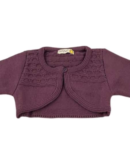 105890 CHAQUETA PERLÉ NIÑA