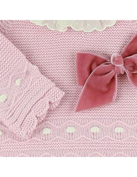 029980DF Pink Pale Wool Set Mimosa