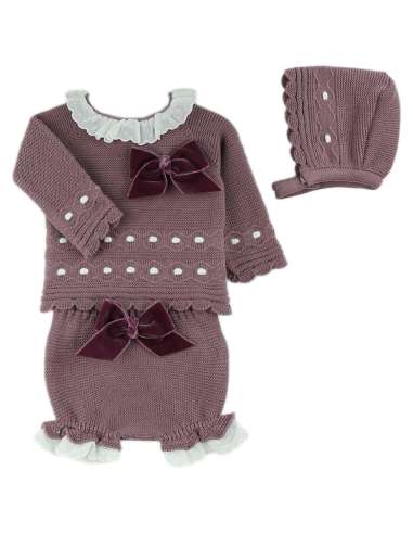 029981DF Iris Wool Set Mimosa