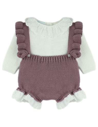 029988DF Conjunto Tirantes Melisa Rosa Palo