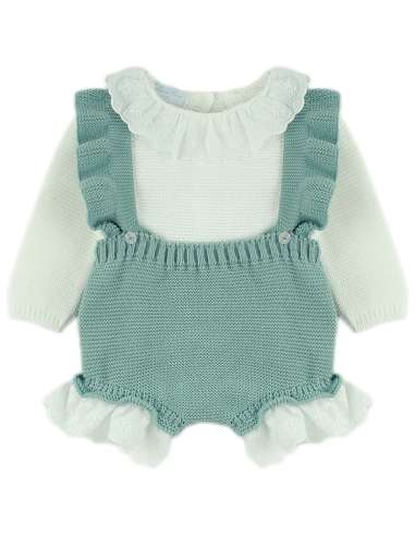 029989DF Conjunto Tirantes Melisa Verde Azulado