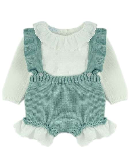 029989DF Conjunto Tirantes Melisa Verde Azulado