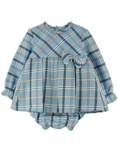 25432 Grey Tartan Jumper and Trousers