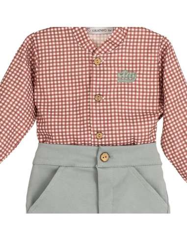 11221 Short Pants Baby Set Siroco