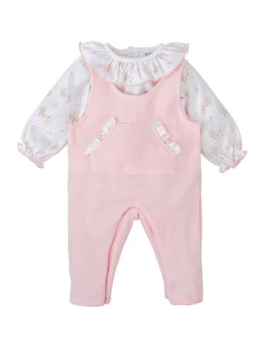 14126 Girl Overall and Blouse Sendero BRAND BABIDU