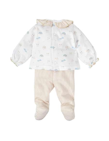 51125 Conjunto Polaina Bebe Niña MARCA BABIDU