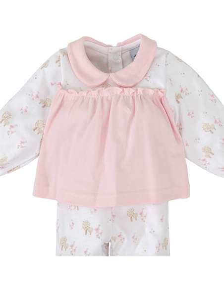 51126 Conjunto Polaina Bebe Niña MARCA BABIDU