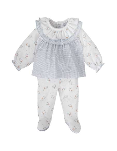 51127 Conjunto Polaina Bebe Niña MARCA BABIDU
