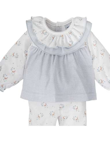 51127 Conjunto Polaina Bebe Niña MARCA BABIDU