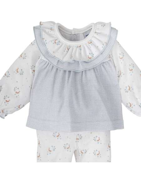 51127 Conjunto Polaina Bebe Niña MARCA BABIDU