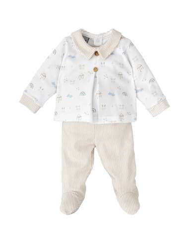 52125 Conjunto Polaina Bebe Niña MARCA BABIDU