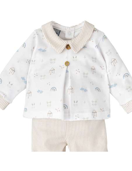 52125 Conjunto Polaina Bebe Niña MARCA BABIDU