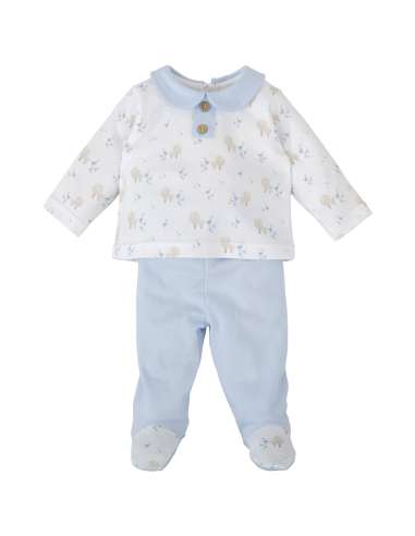 52126 Conjunto Polaina Bebe Niño MARCA BABIDU