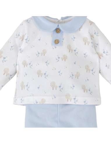 52126 Conjunto Polaina Bebe Niño MARCA BABIDU