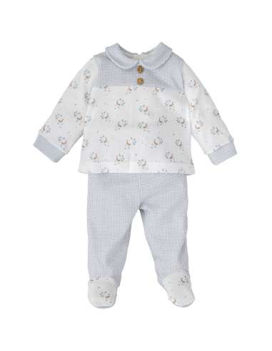 52127 Conjunto Polaina Bebe Niño MARCA BABIDU