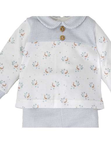 52127 Conjunto Polaina Bebe Niño MARCA BABIDU