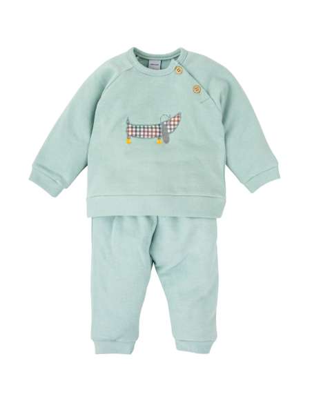 62612 Green Boy Tracksuit Floresta  BRAND BABIDU
