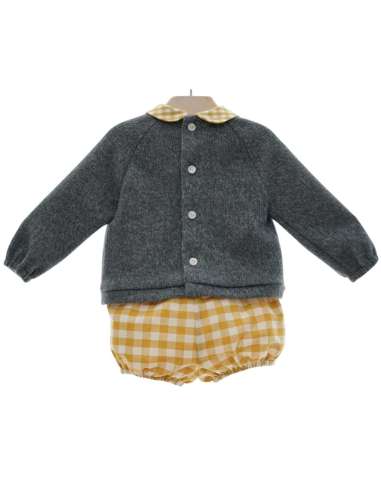 1036DS Conjunto Sudadera Y Pantalon Vichy...
