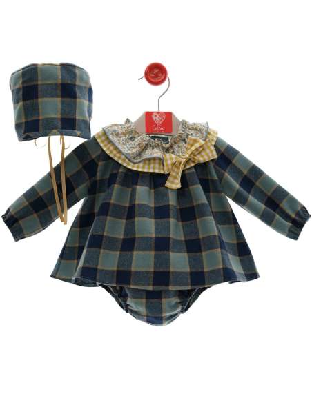 251072DS Baby Jesus Dress with Crochet Hood