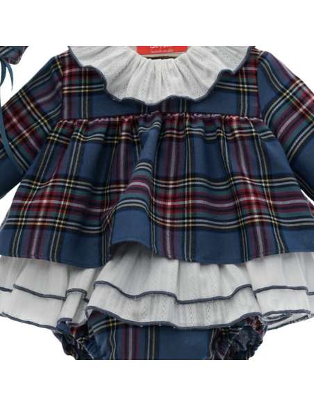 251073DS Baby Jesus Dress with Hood and Ribbons