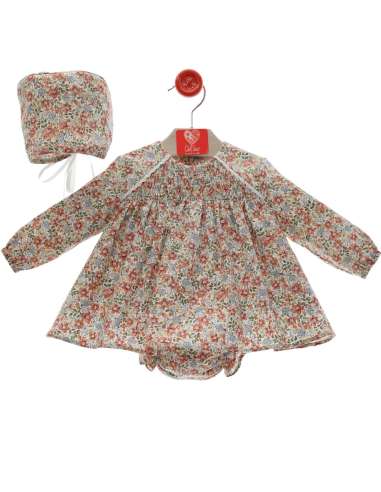 251074DS Baby Jesus Dress with Embroidered Hood