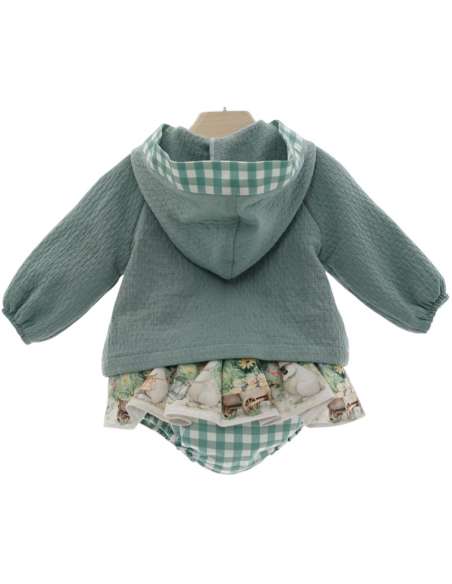 251838DS Conjunto Bebé Ranita Botones