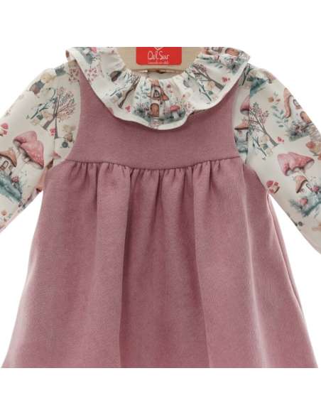 252240DS Baby Mannequin Pinafore