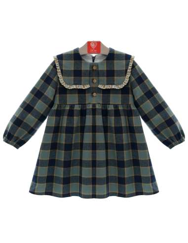 255184DS Vestido Infantil Ganchillo MARCA DEL SUR