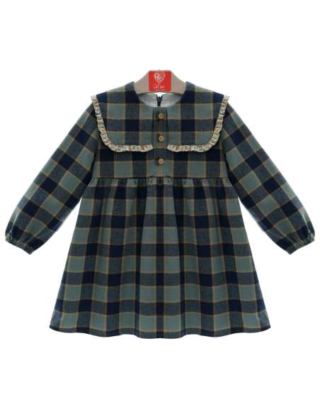 255184DS Vestido Infantil Ganchillo MARCA DEL SUR