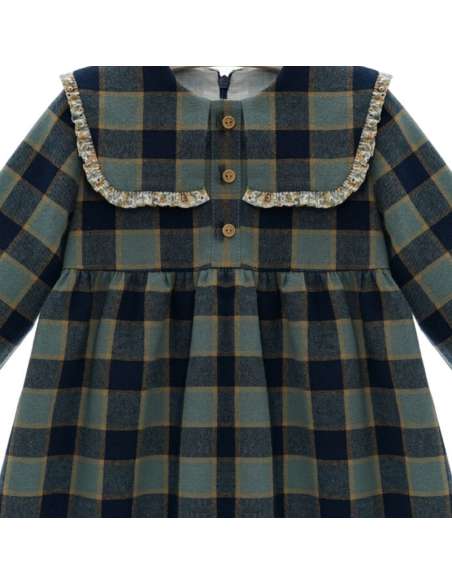 255184DS Vestido Infantil Ganchillo MARCA DEL SUR