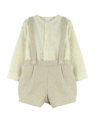 25365 CONJUNTO BEBE NIÑO TIRANTES