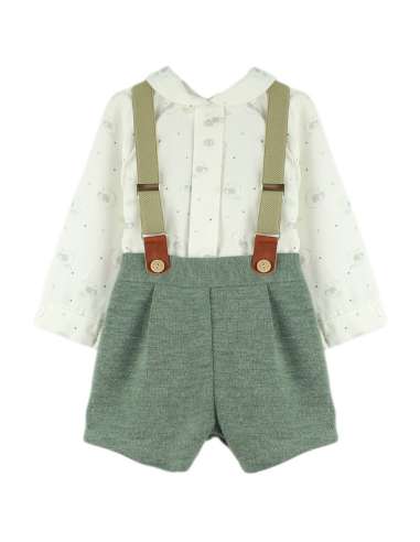 25371 Conjunto Niño Tirantes  Marca  Baby Ferr