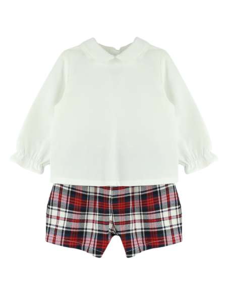 25386 CONJUNTO NIÑO TRES PIEZAS MARCA BABYFERR