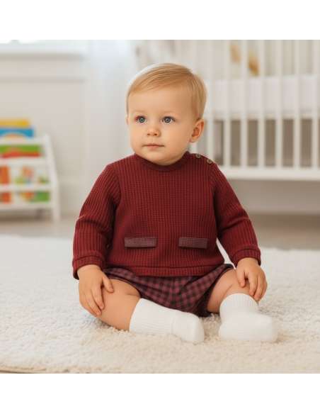 1032 TEJA CONJUNTO BABY  MARCA DEL SUR