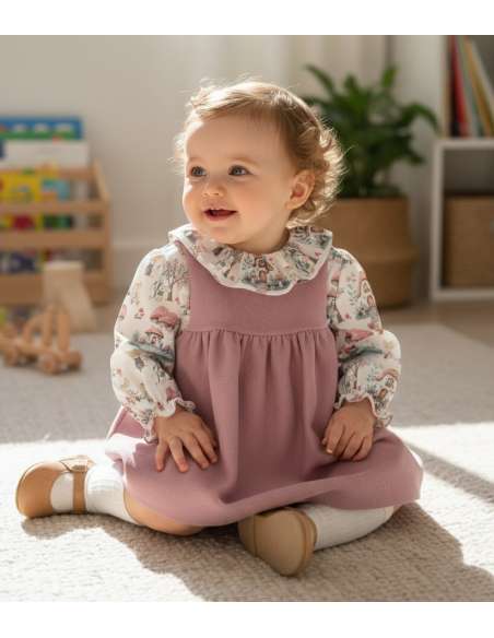 252240DS Baby Mannequin Pinafore