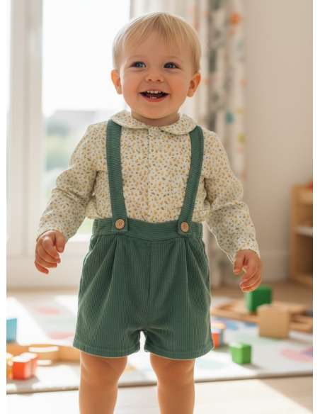 25370 Conjunto Niño con Tirantes Patito