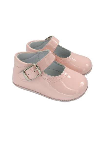 PEUQUE DE BEBÉ EN CHAROL 712C ROSA