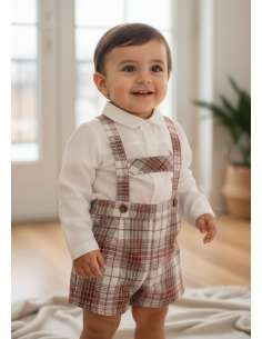 323336 CONJUNTO NIÑO PANTALON CON CAMISA  MARCA BABYFERR