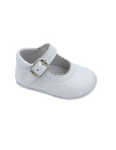 PEUQUE DE BEBÉ EN PIEL 712C BLANCO 2