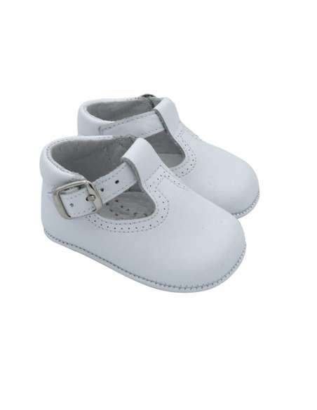 PEPITO DE BEBÉ EN PIEL 850 BLANCO