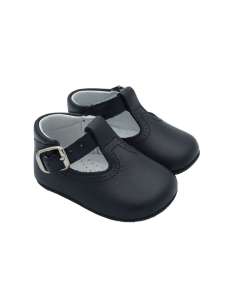 PEPITO DE BEBÉ EN PIEL 850 MARINO