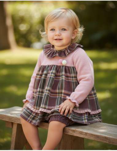 324443 Girl's Dress With Panties BRAND Baby Ferr