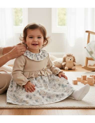 025601 VESTIDO NIÑA  MARCA Baby Ferr