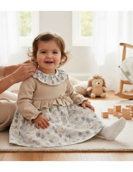 025601 VESTIDO NIÑA  MARCA Baby Ferr