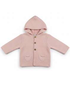 9175 PINK  BEBE LANA CON CAPUCHA MARCA DIVERCHIC 2