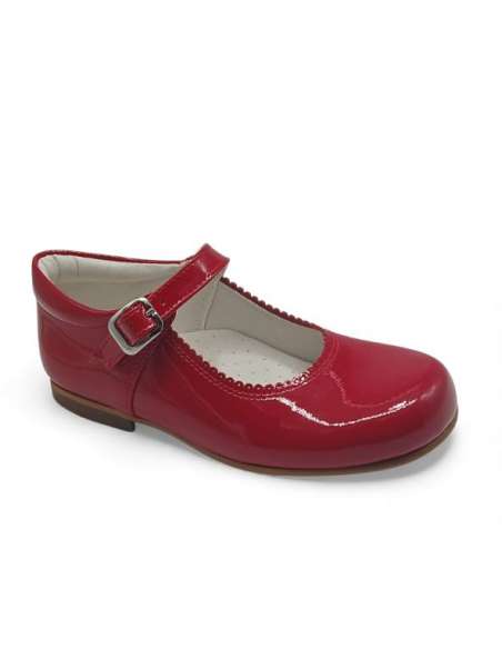 Mary Janes in patent leather Cocoboxi 6270 red