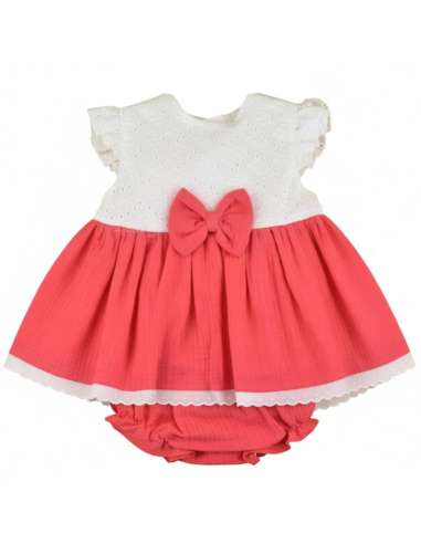 026111 BABY DRESS WITH KNICKERS BRAND BABYFERR