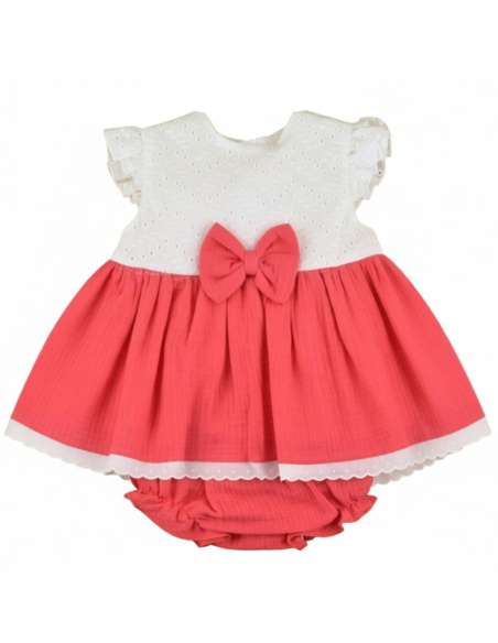 026111 BABY DRESS WITH KNICKERS BRAND BABYFERR