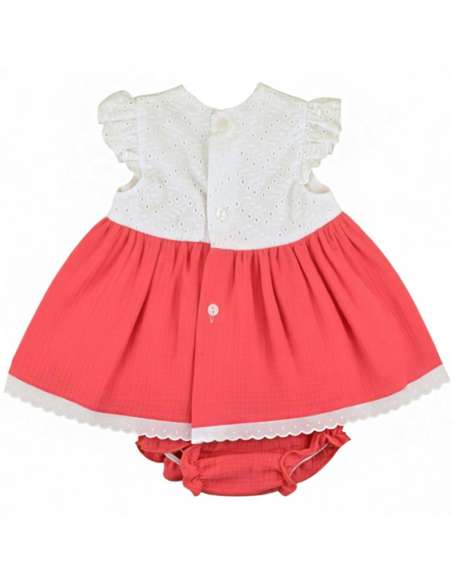 026111 BABY DRESS WITH KNICKERS BRAND BABYFERR