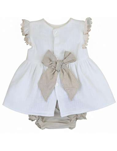 026117 BABY DRESS WITH KNICKERS BRAND BABYFERR